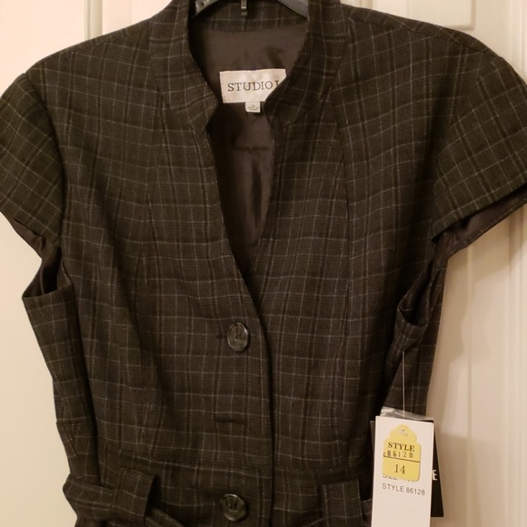 Studio I Gray colored Dress - Picture 2 of 5